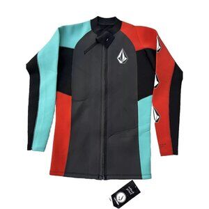 Volcom Stone Zip UPF 50 Wetsuit Jacket Size L A9612000 MYS